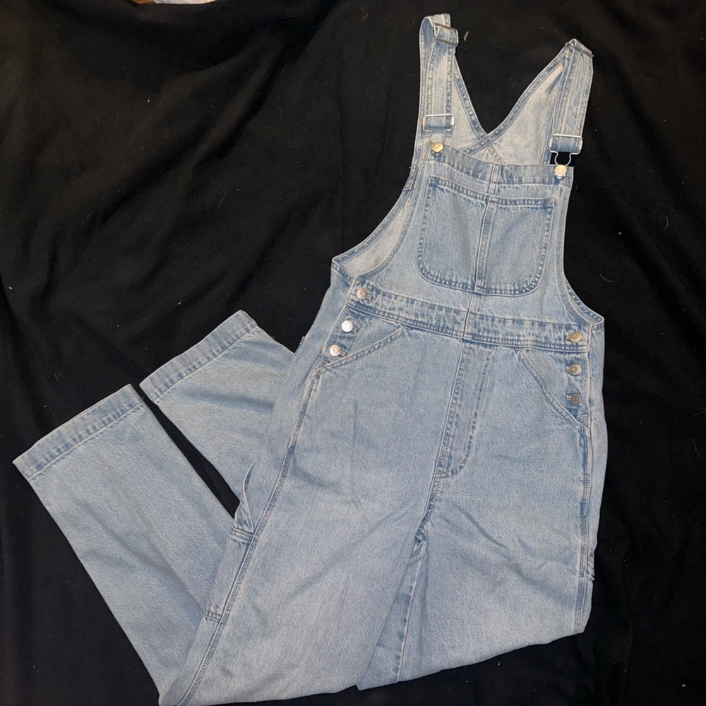 Madewell Women's Classic Blue Denim Overalls